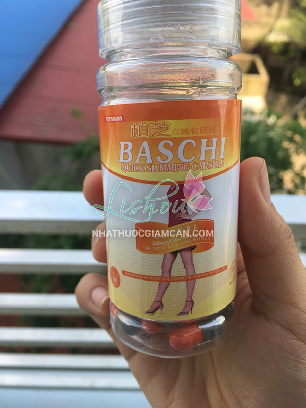 Cách sử dụng thuốc giảm cân Baschi cam hiệu quả