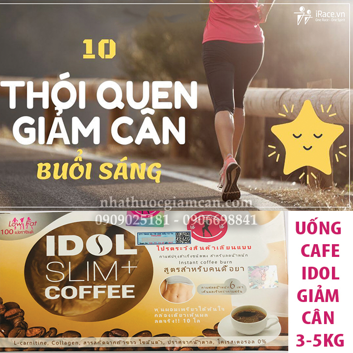 Cafe Giảm Cân Idol Slim+ Thái Lan chính hãng 2