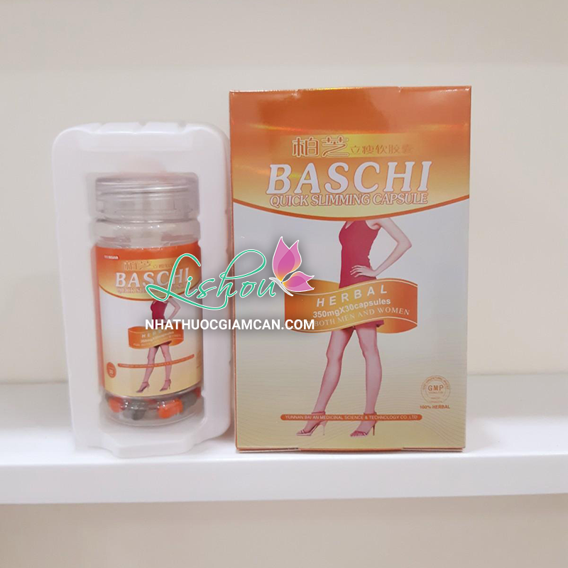 Review thuốc giảm cân Baschi cam Thái Lan 2