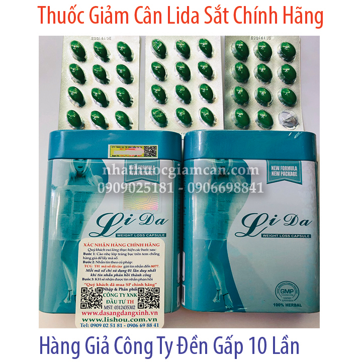 Thực sự Thái Lan IronBox Lida thuốc giảm cân