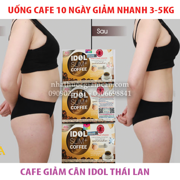 Cafe Giảm Cân Idol Slim+ Thái Lan chính hãng